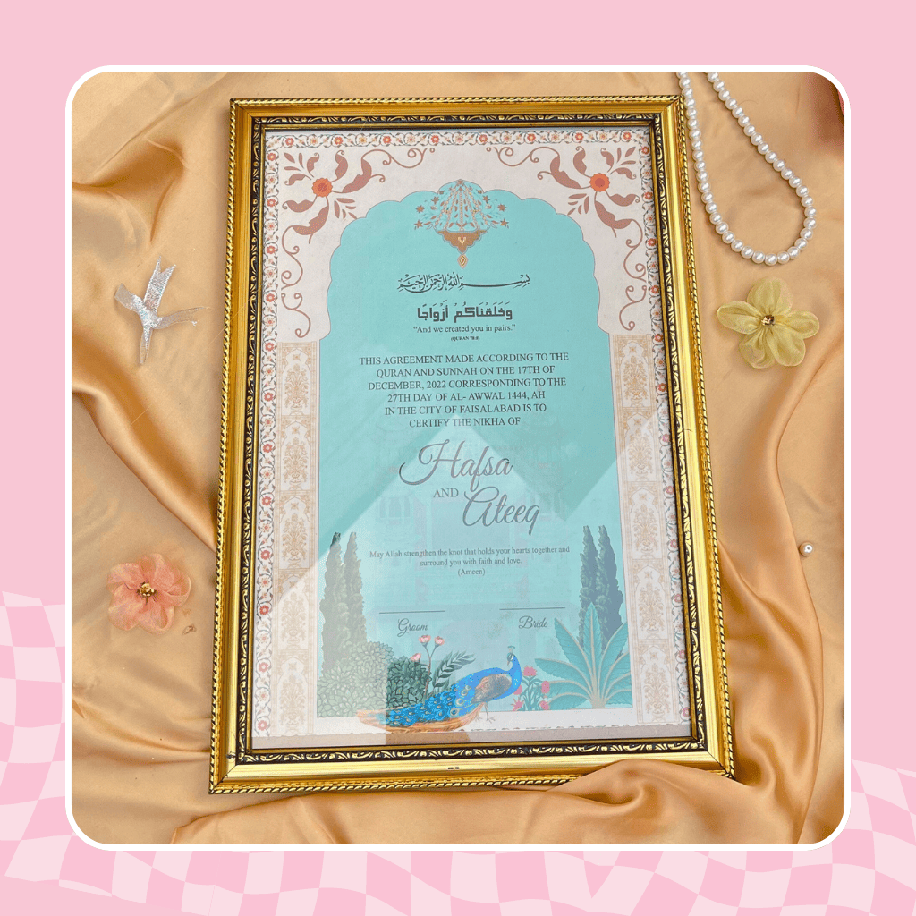 Nikkah Certificates