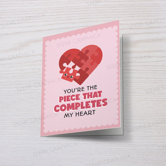 You Complete Me Card