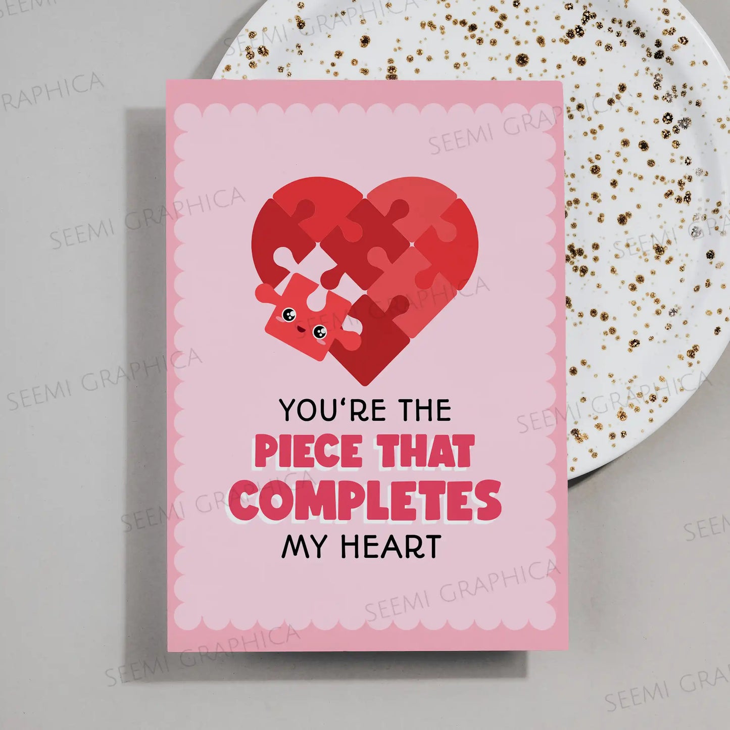 You Complete Me Card