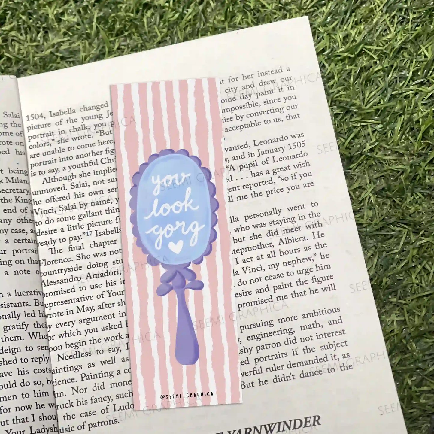 You Look Gorgeous Long Bookmark