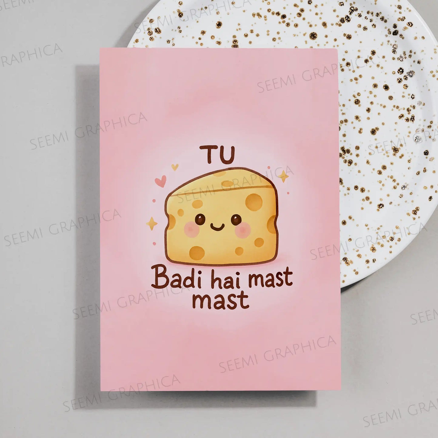 Tu Cheez Badi Hai Mast Mast Card