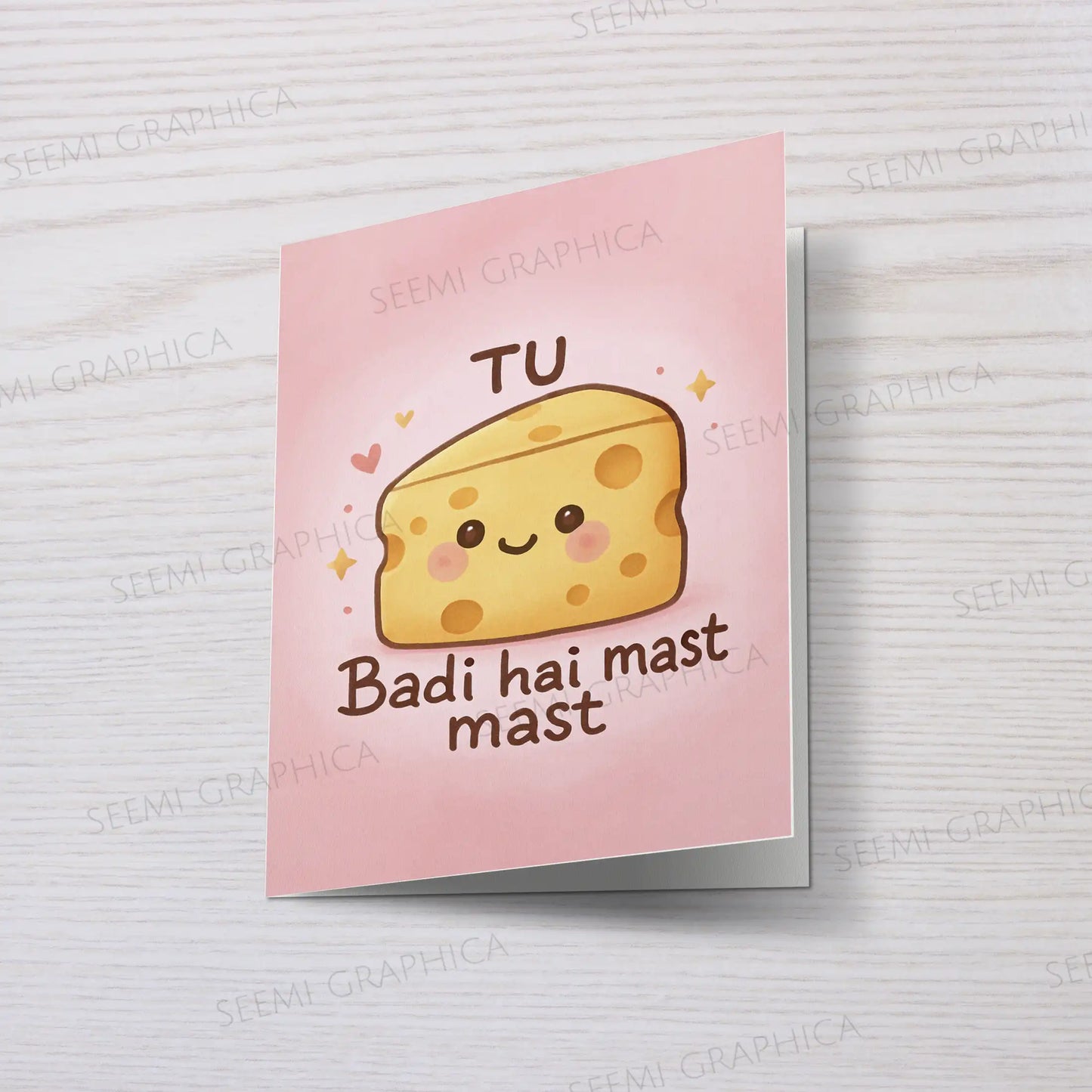 Tu Cheez Badi Hai Mast Mast Card