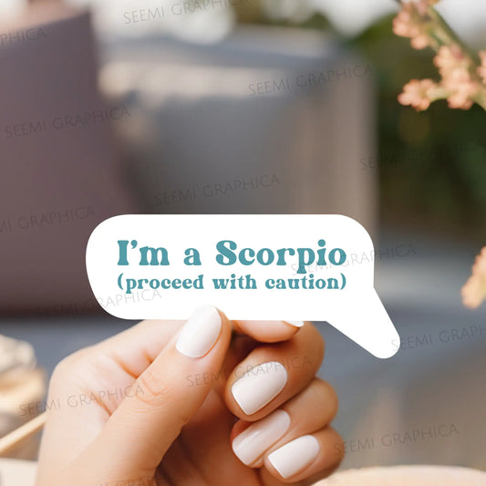 Scorpio - Sticker