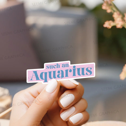Aquarius - Sticker