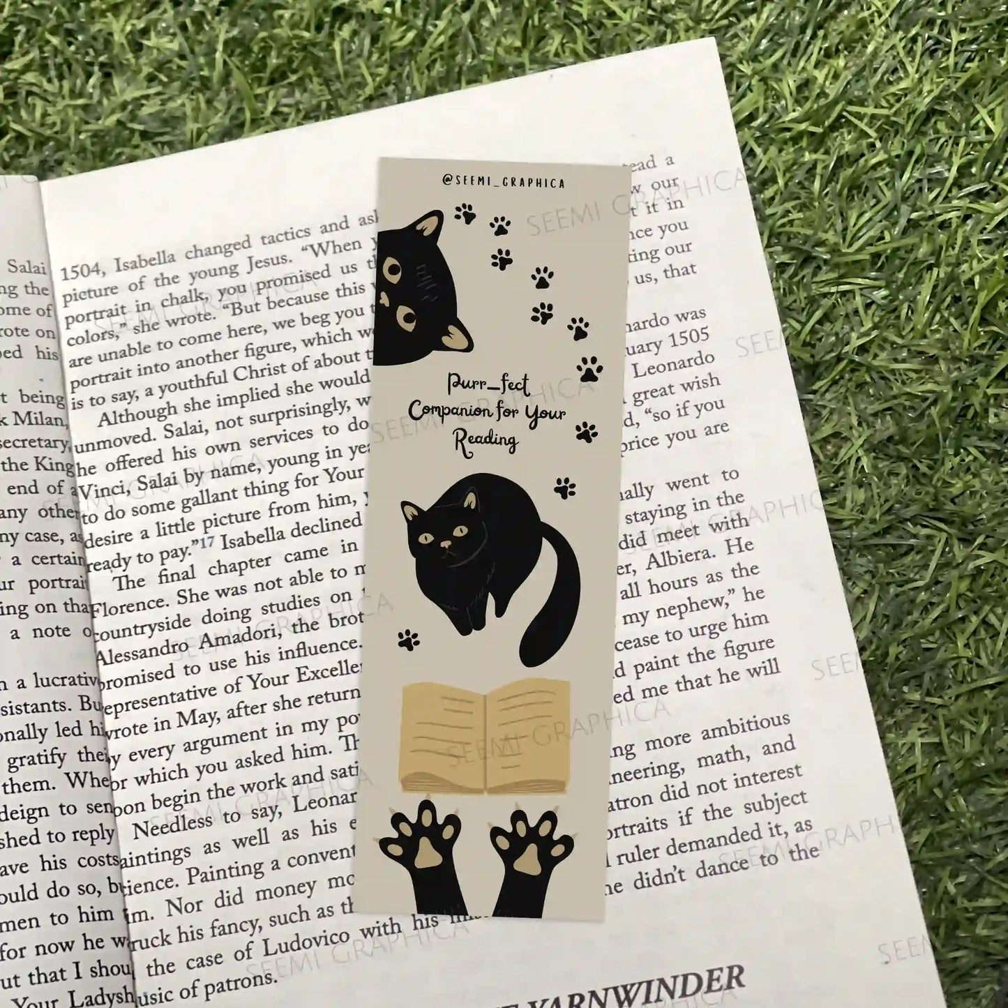 Perfect Companion For Your Reading Long Bookmark