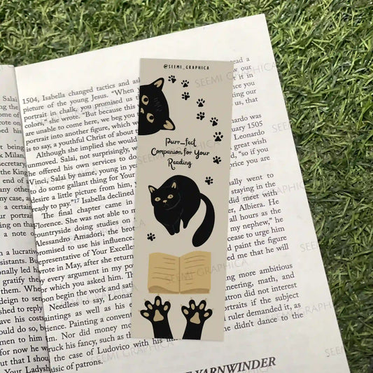 Perfect Companion For Your Reading Long Bookmark