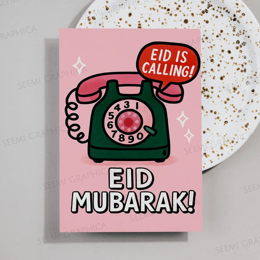 Eid Is Calling Card