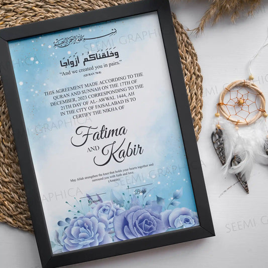 Safa-Classic Nikah Certificate