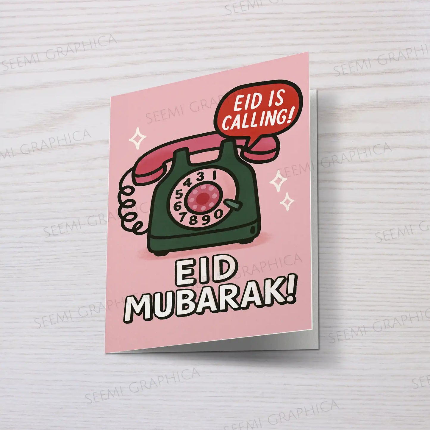 Eid Is Calling Card