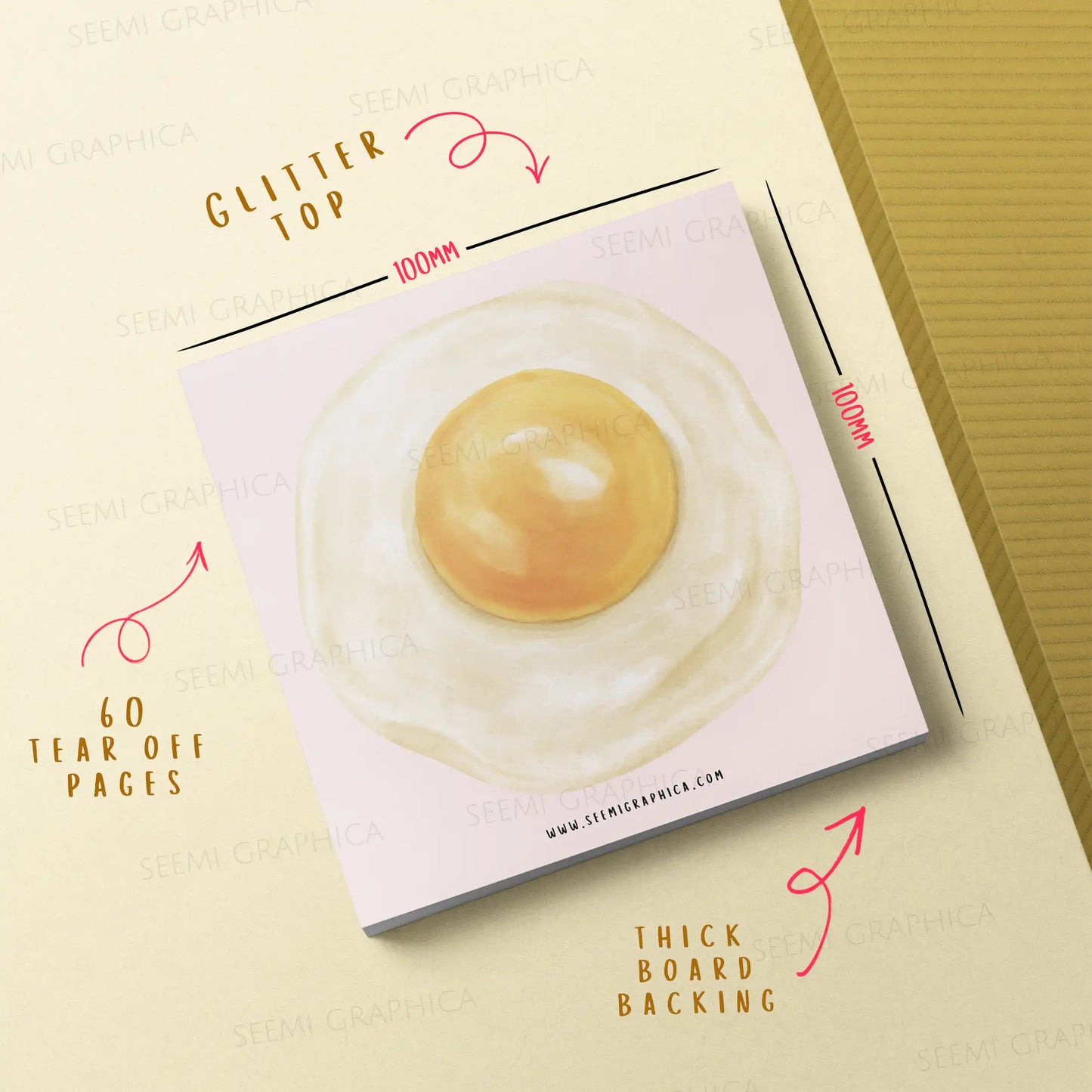 Cute Foodie - Tearoff Memopad