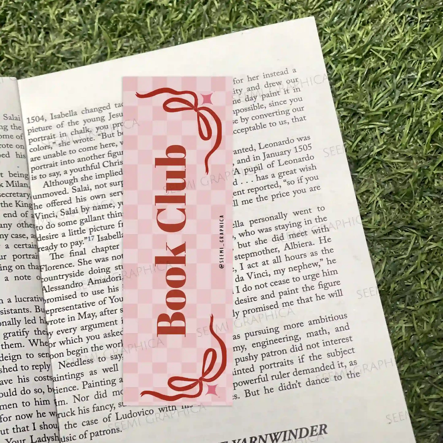 Pretty Girls Bow Bookmark Set Long Bookmark