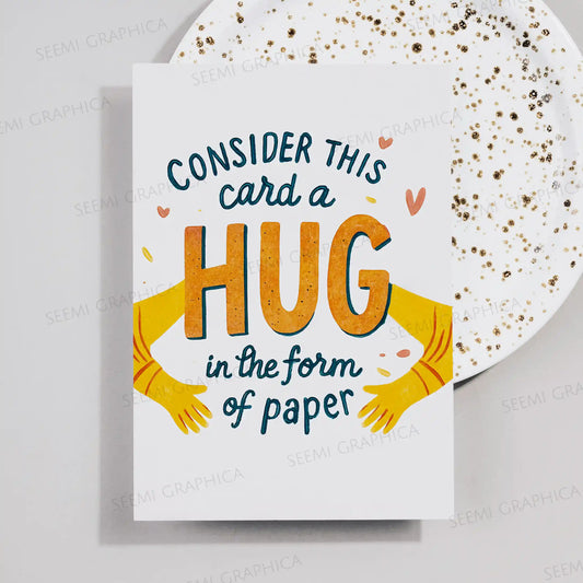 Paper Hug Card