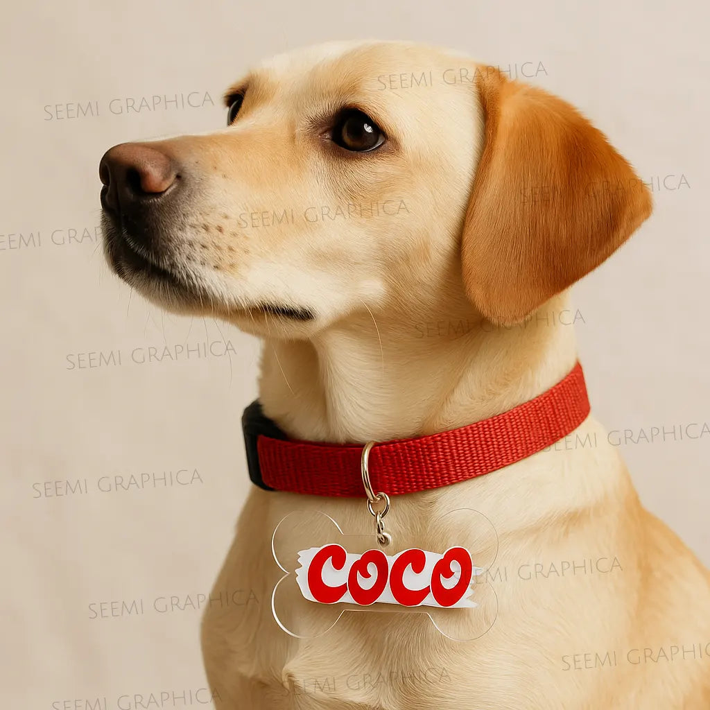 Pet Bone Tag ID