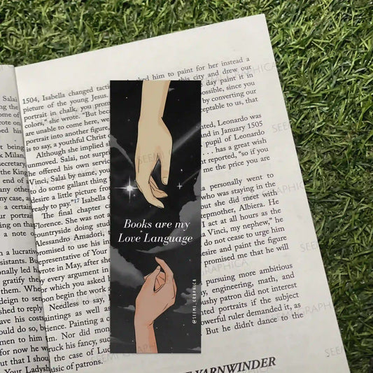 Books Are My Love Language Long Bookmark