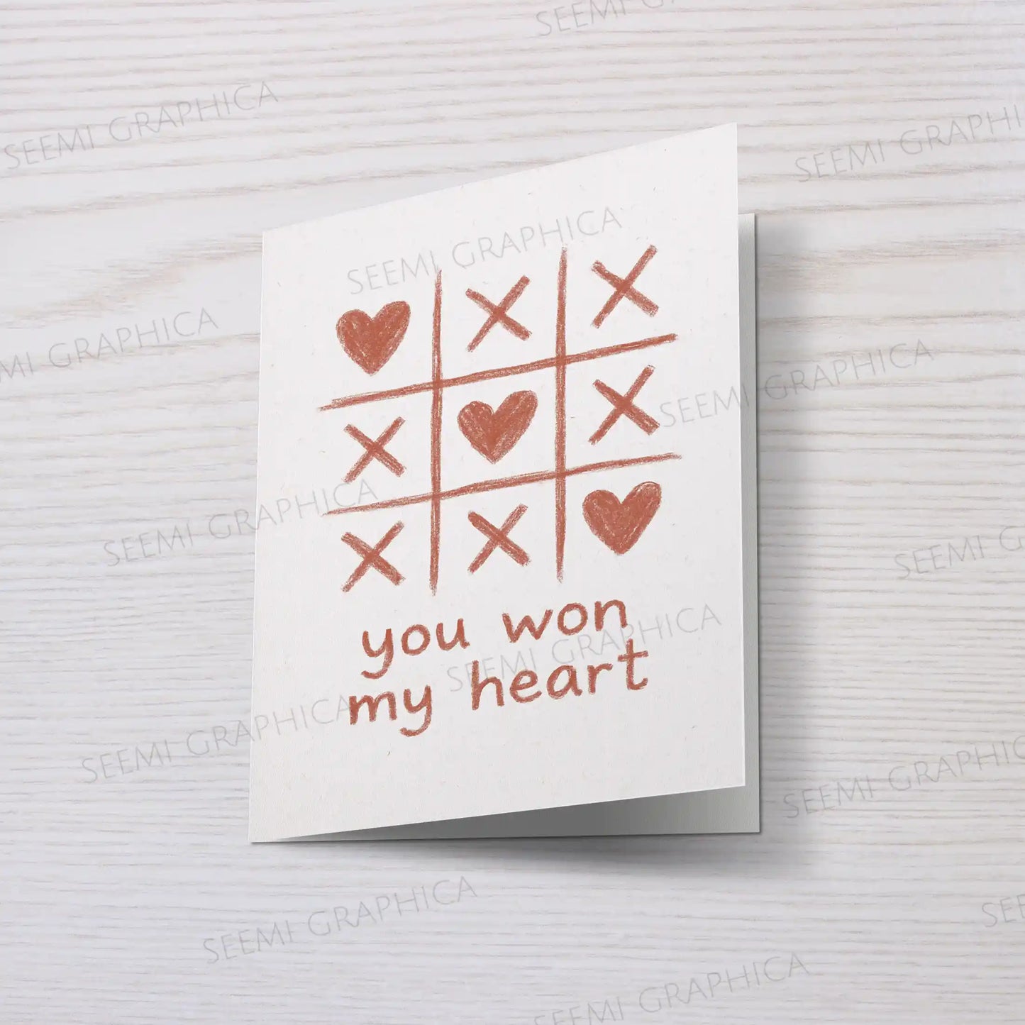 You Won My Heart Card