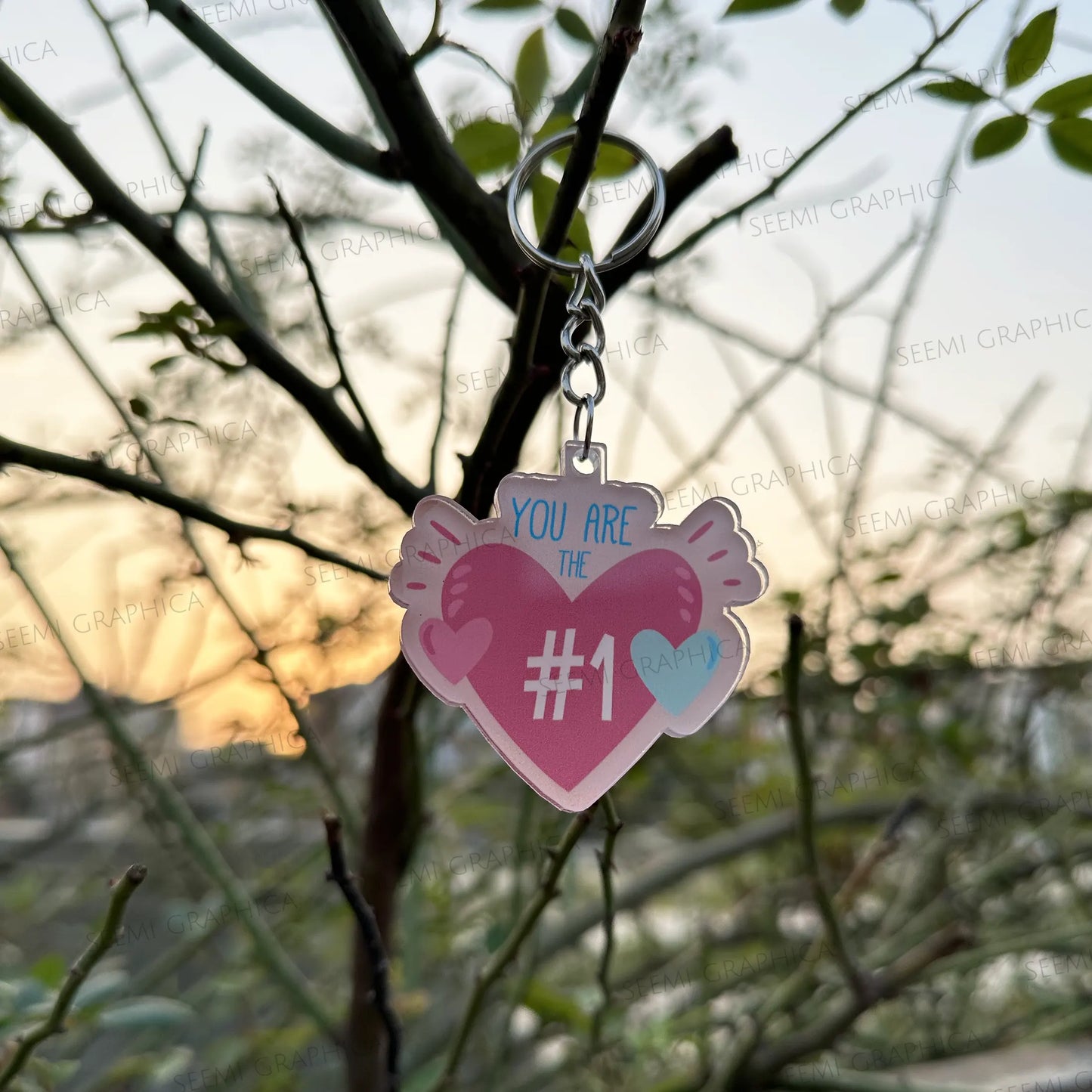 You are the one – Acrylic Keychain