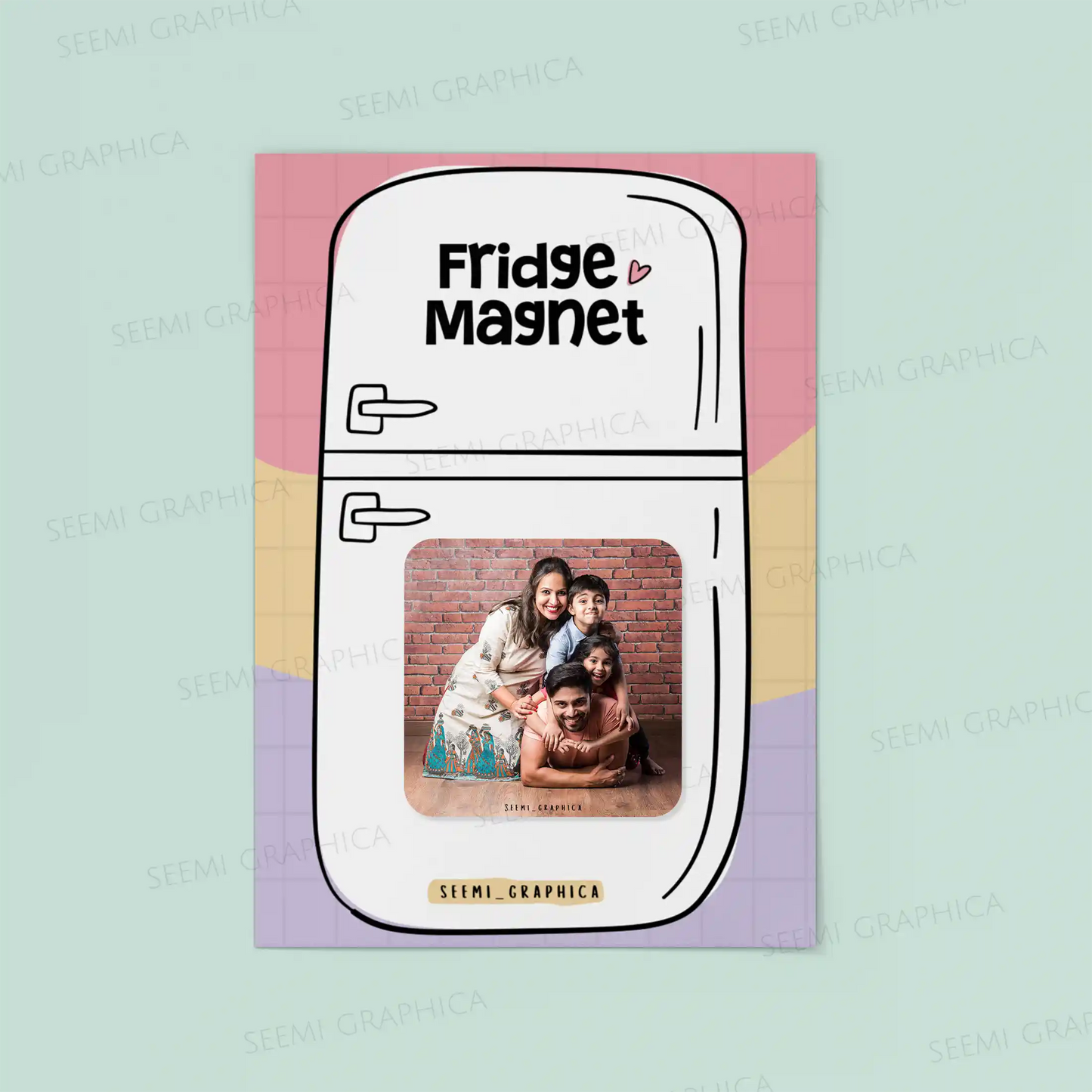 Full Photo Fridge Magnet