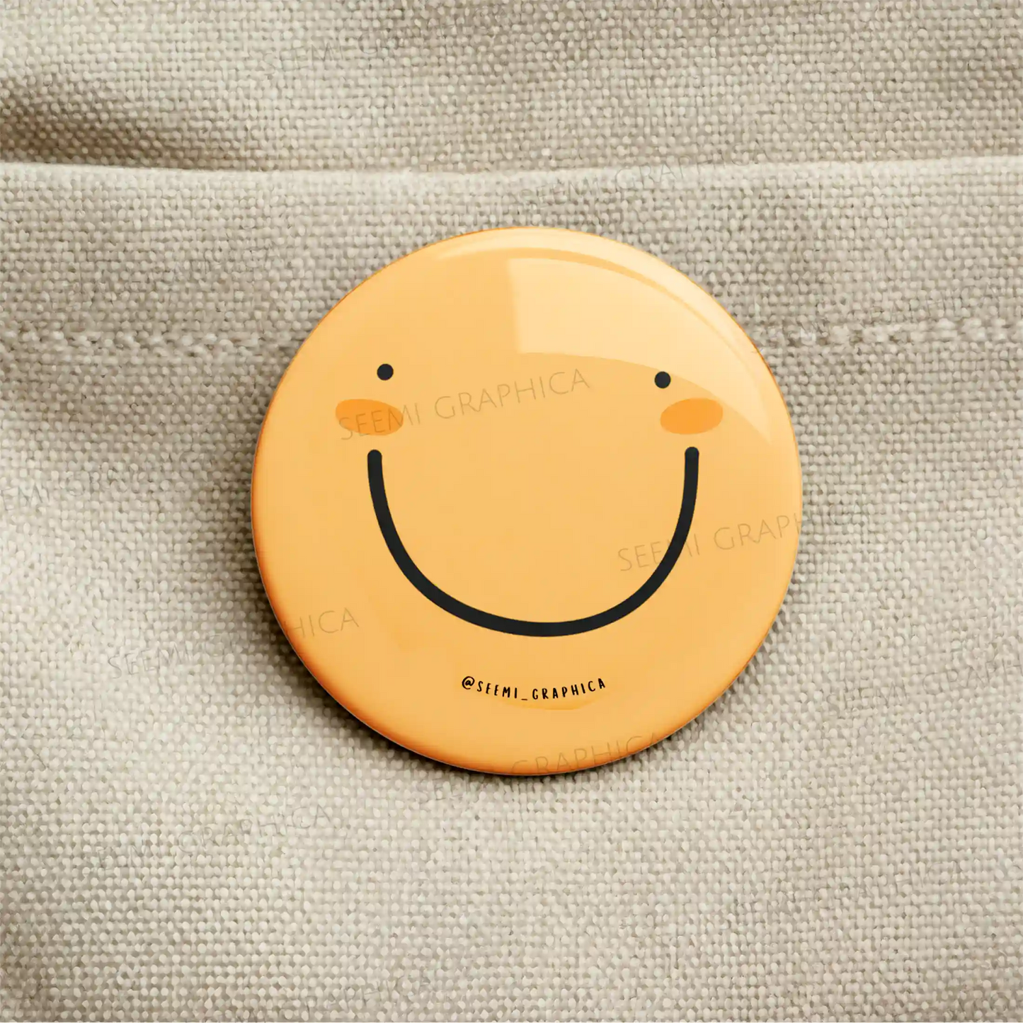 Smiley - Pin Badge