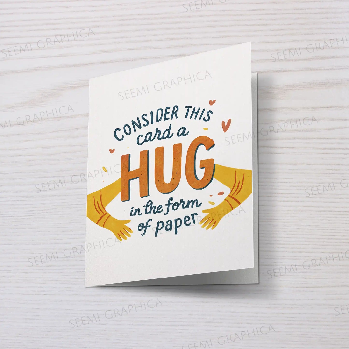 Paper Hug Card