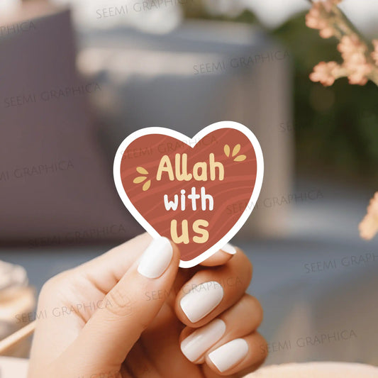 Allah With Us - Sticker