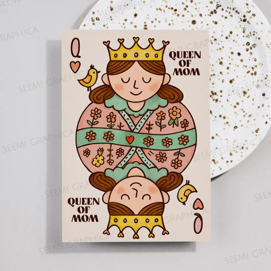 King Of Queen Card