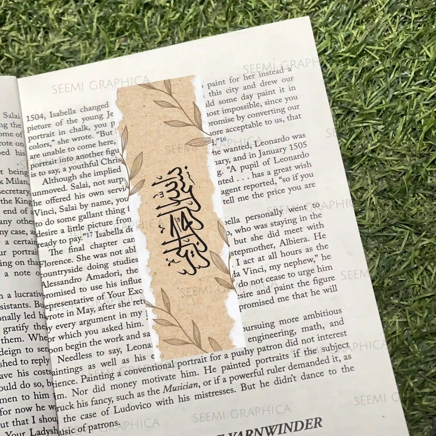 Bismillah Long Bookmark
