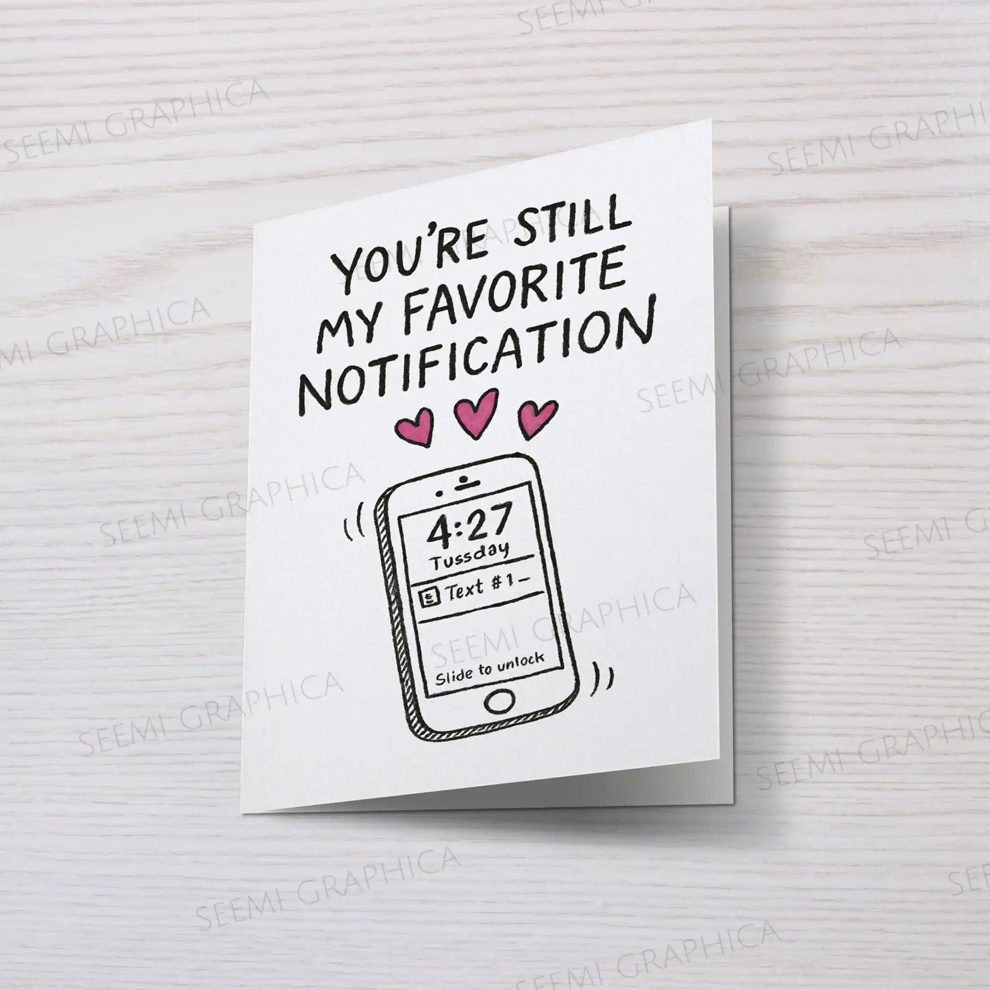 My Favourite Notification Card