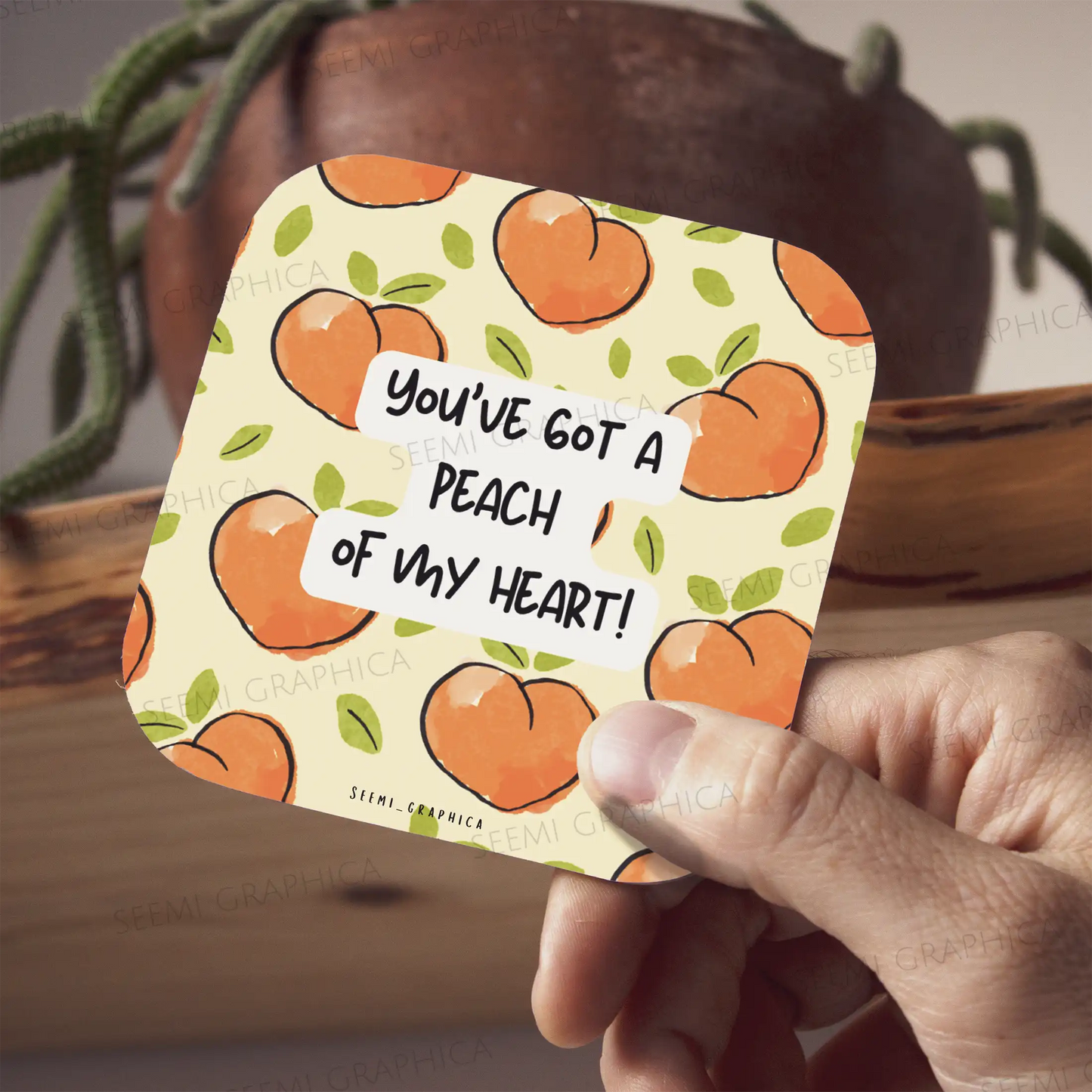 You've Got A Peach Of My Heart Magnet
