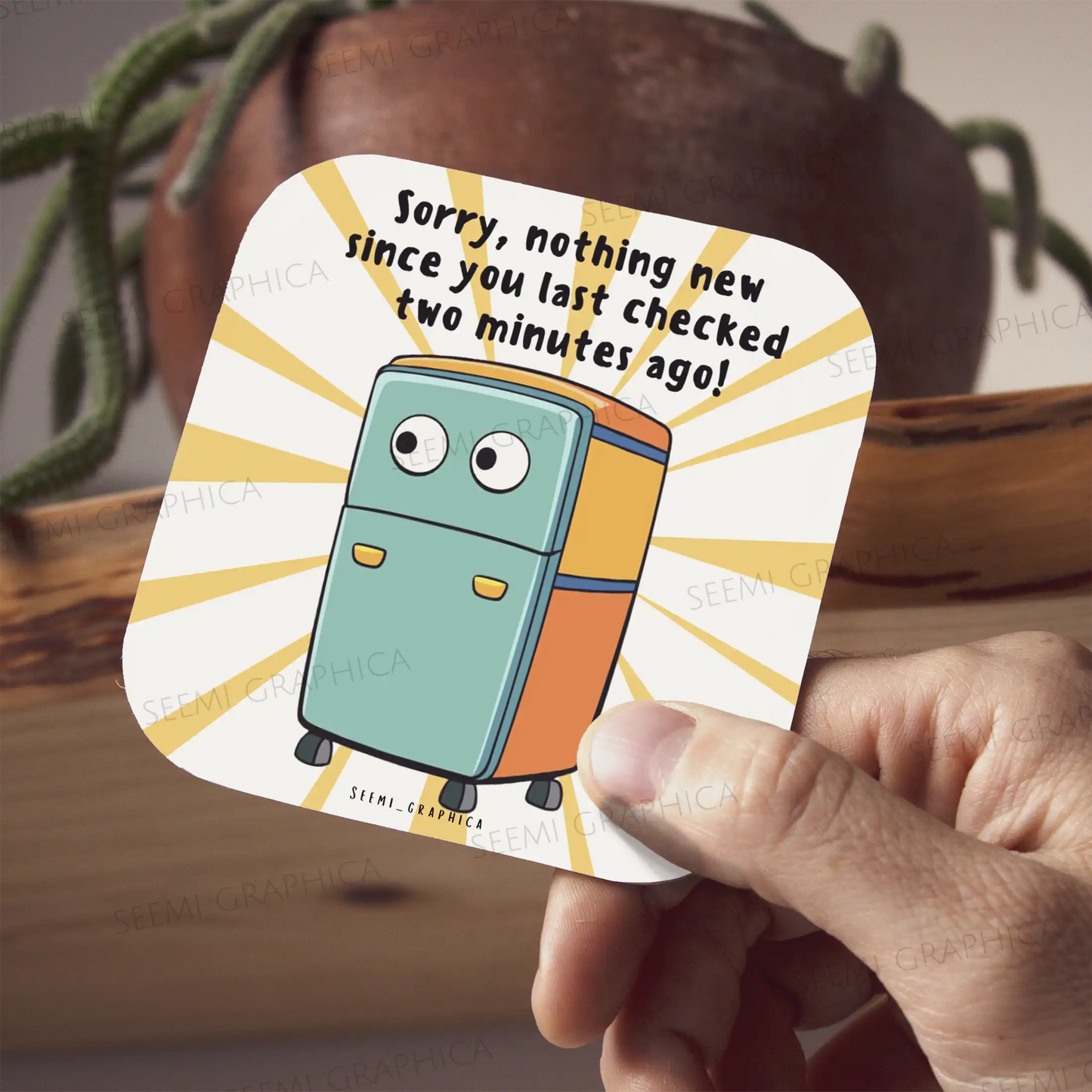 Sorry Nothing New Magnet
