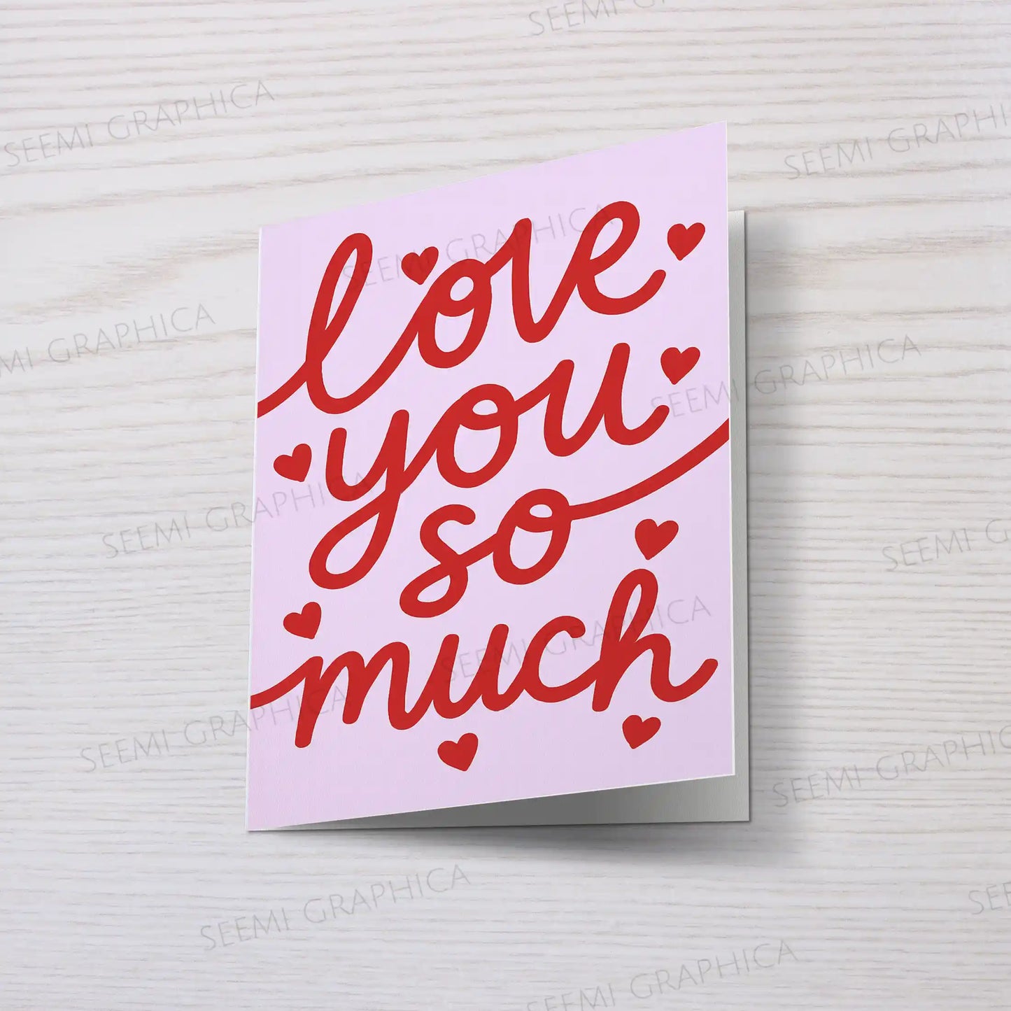 Love You So Much Card