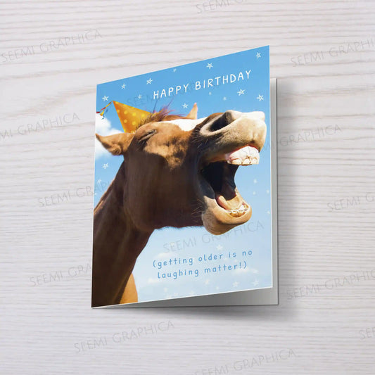 Getting Older Birthday Card