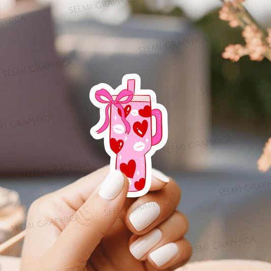Pink Tumbler - Sticker
