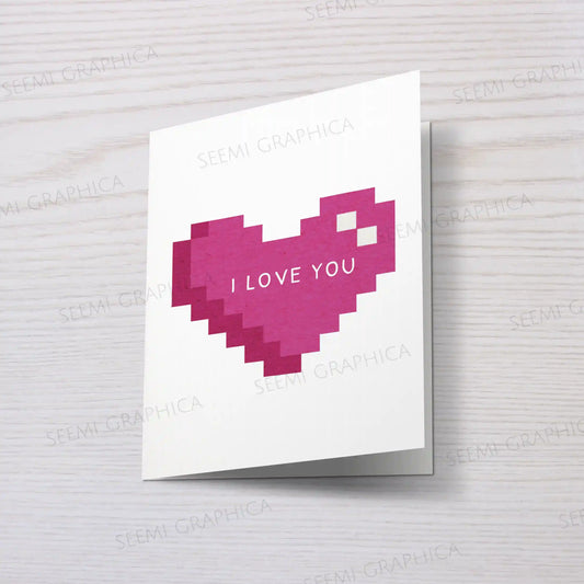 I Love You Card