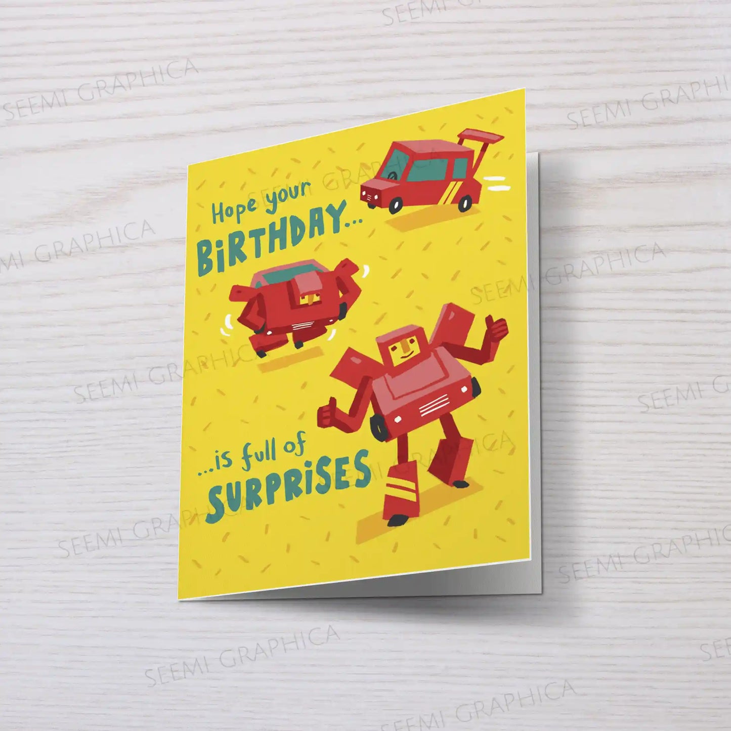 Hope Your Birthday Full Of Surprises Card