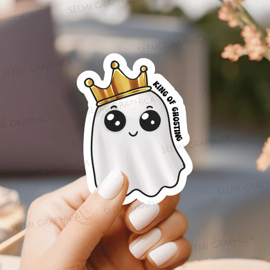 King Of Ghosting - Sticker