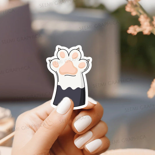 Cat Paw Punch - Sticker
