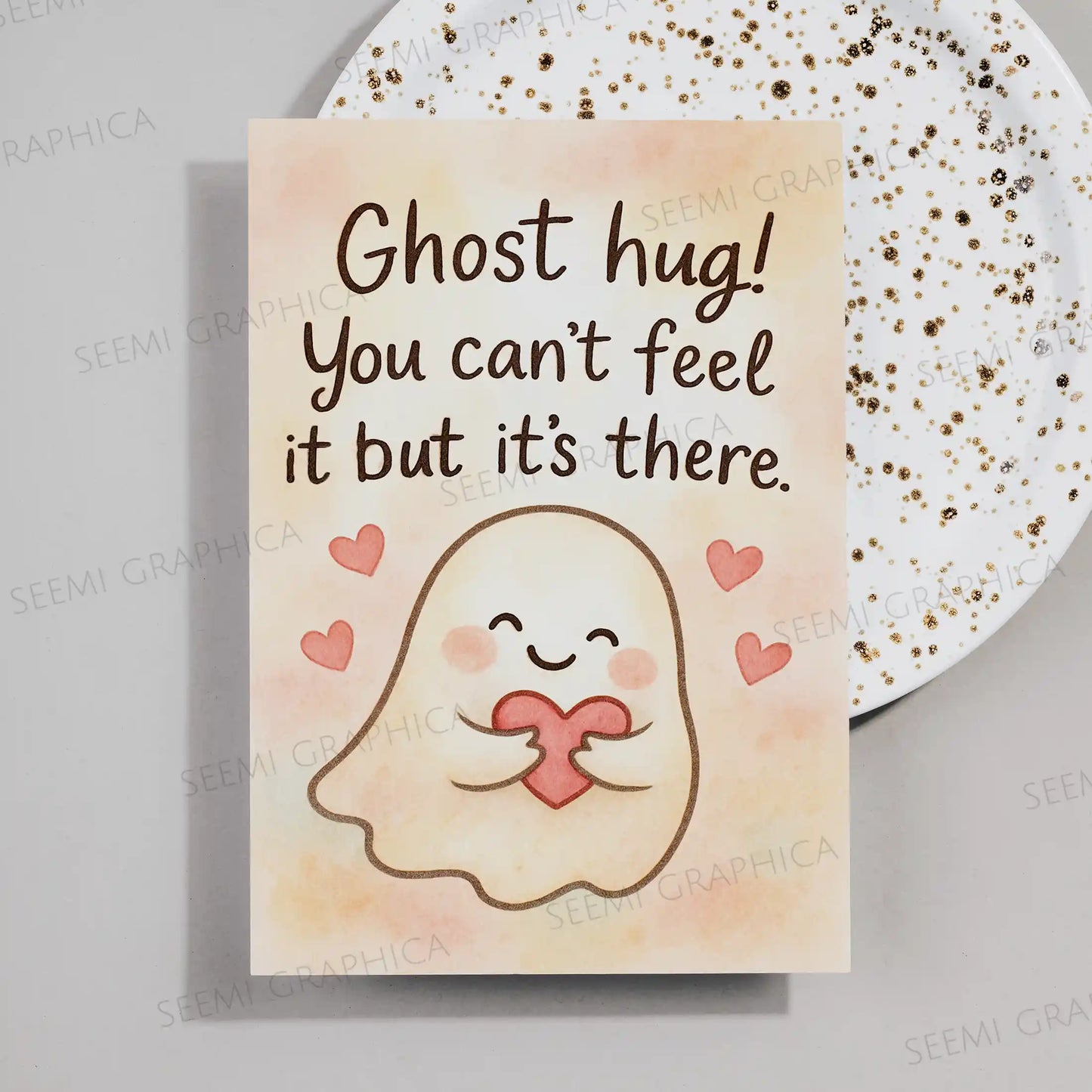 Ghost Hug Card