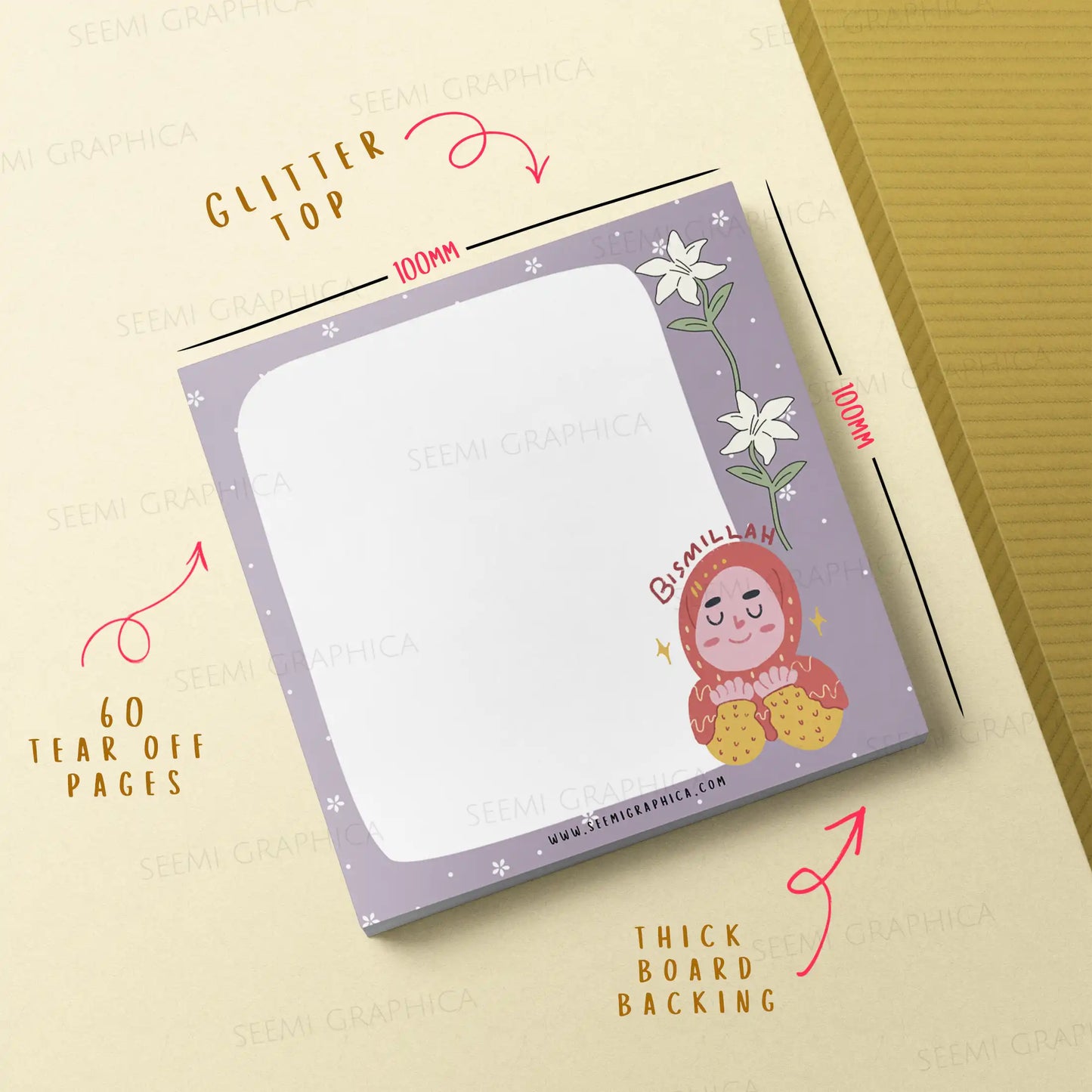 Bismillah - Tearoff Memopad