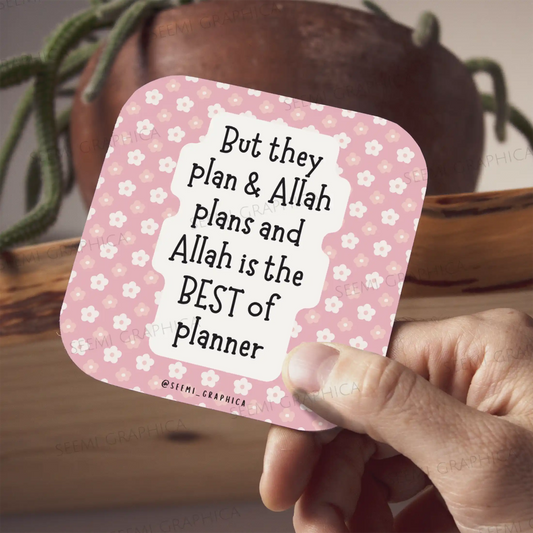 Allah Is The Best of Planner Magnet