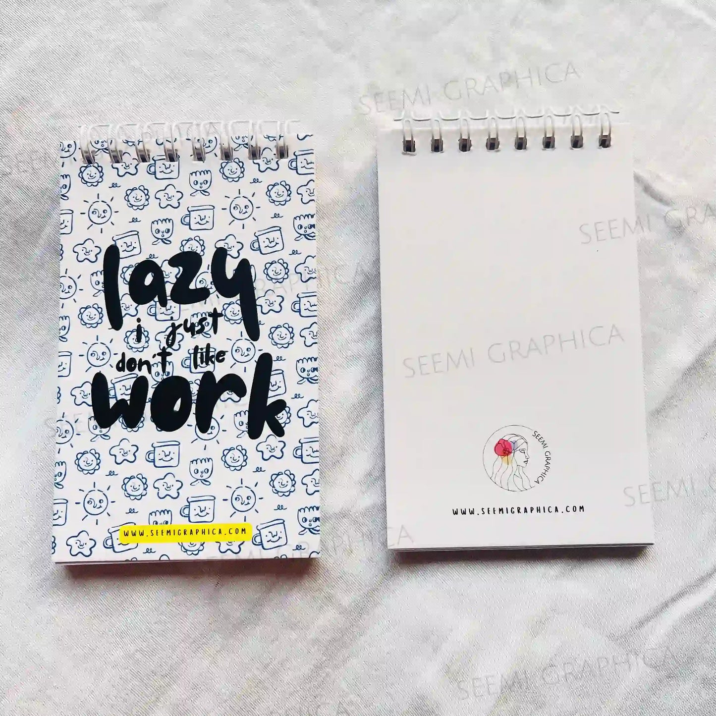 Lazy I Just Don't Like Work - Office Notepad