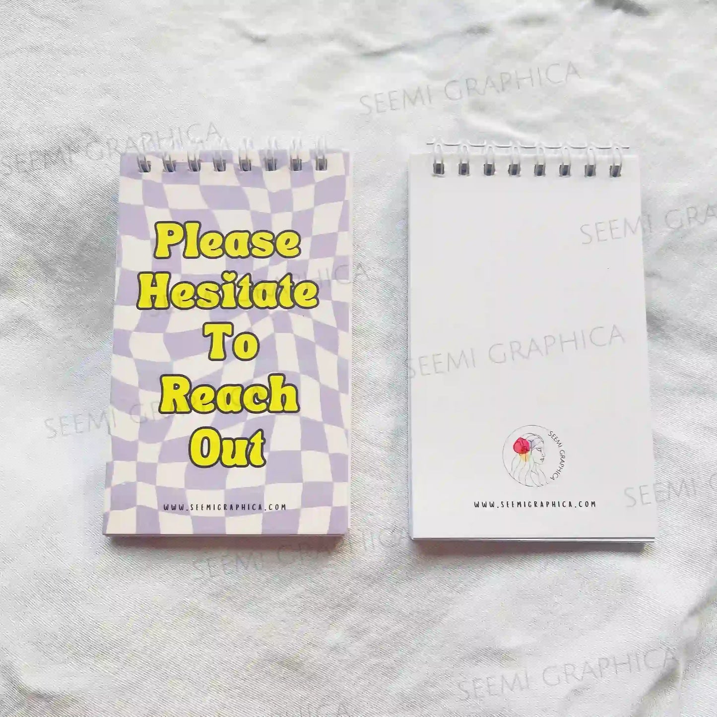 Please Hesitate To Reach Out - Sarcastic Notepad