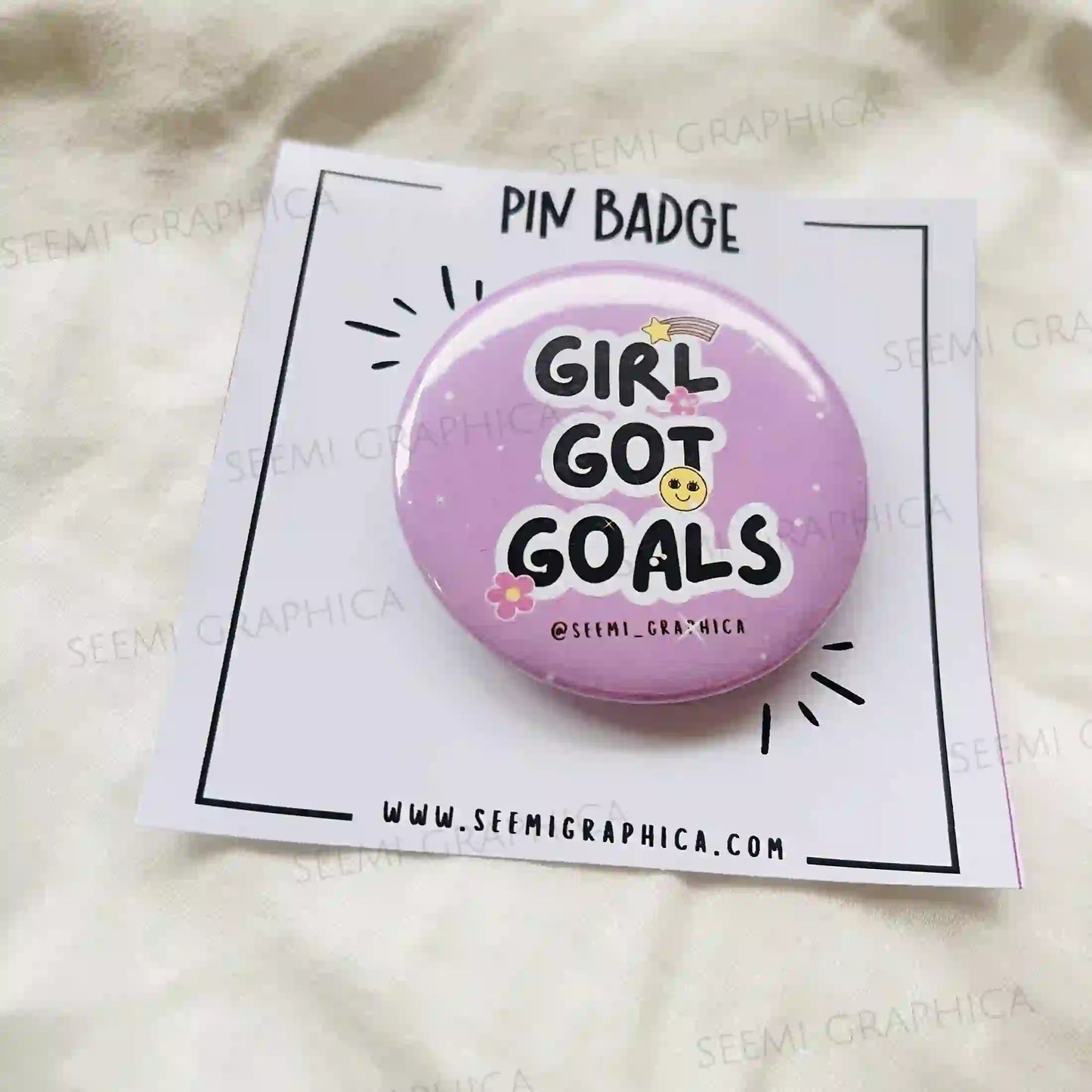 Girl Got Goals - Pin Badge