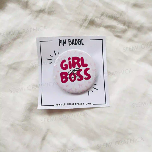 Girl Boss - Pin Badge