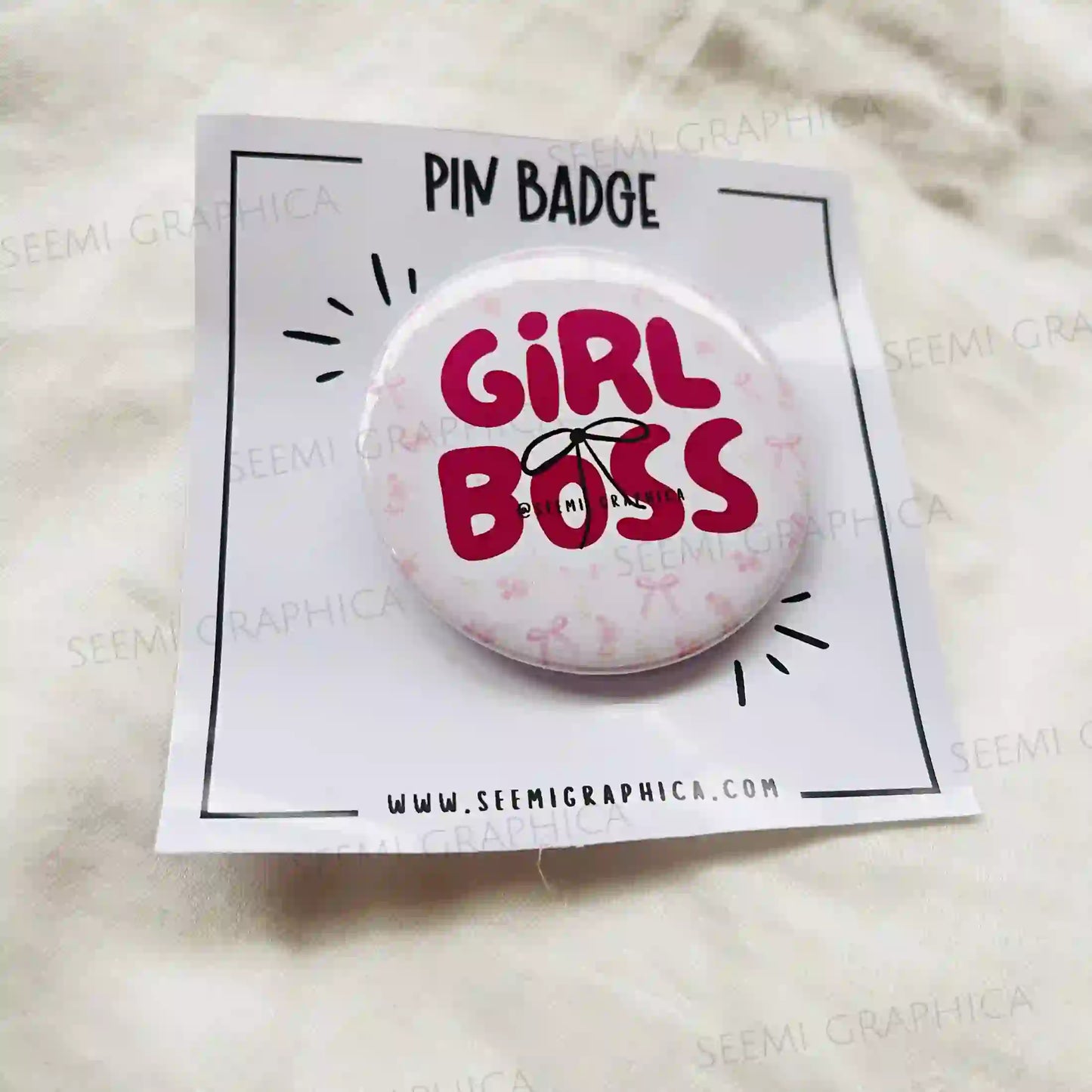 Girl Boss - Pin Badge