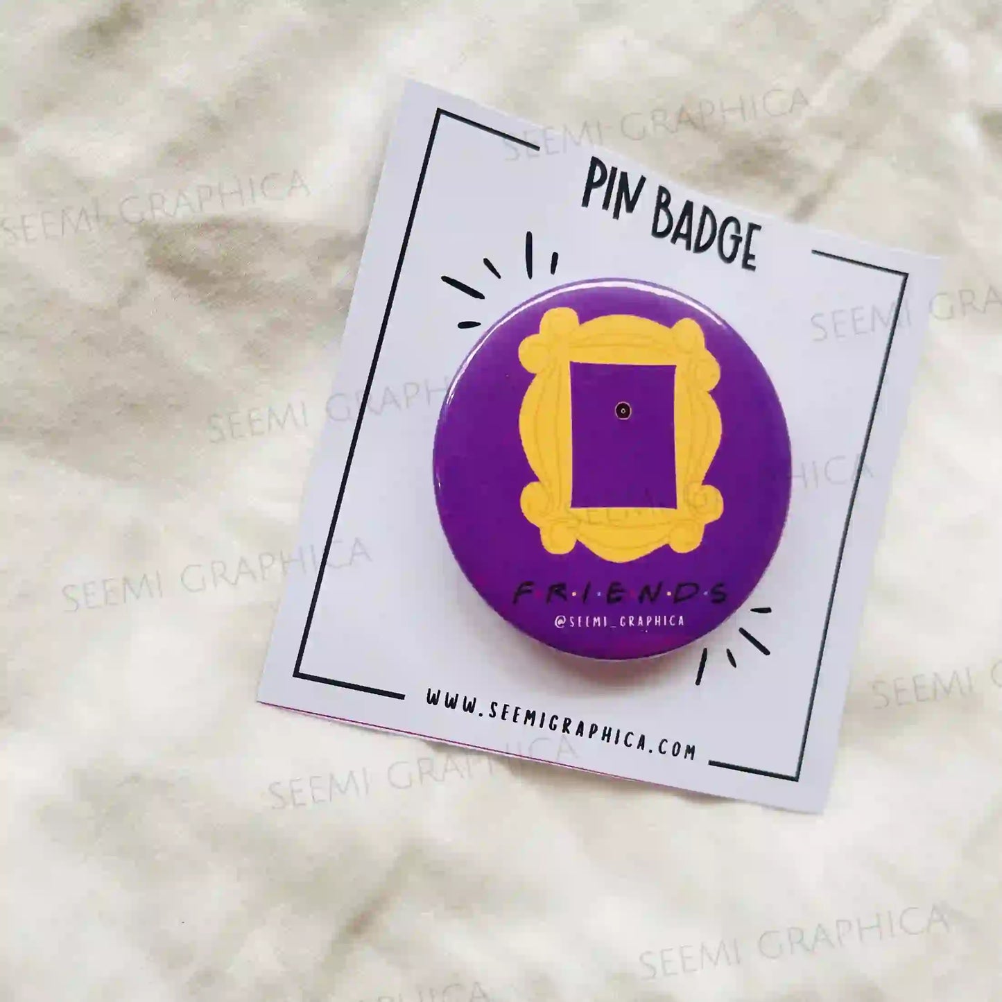 Friends - Pin Badge