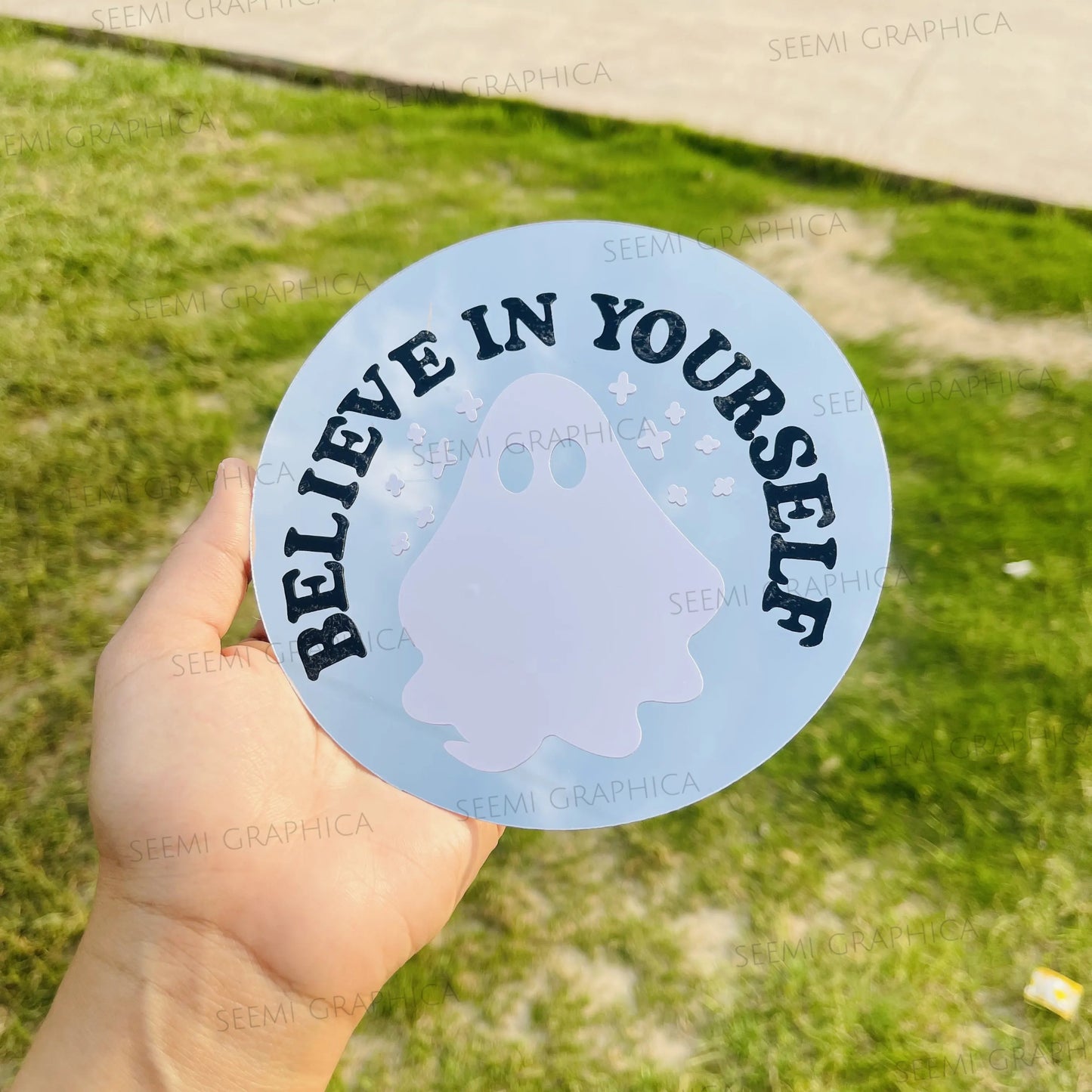 Believe in yourself-Round Mirror