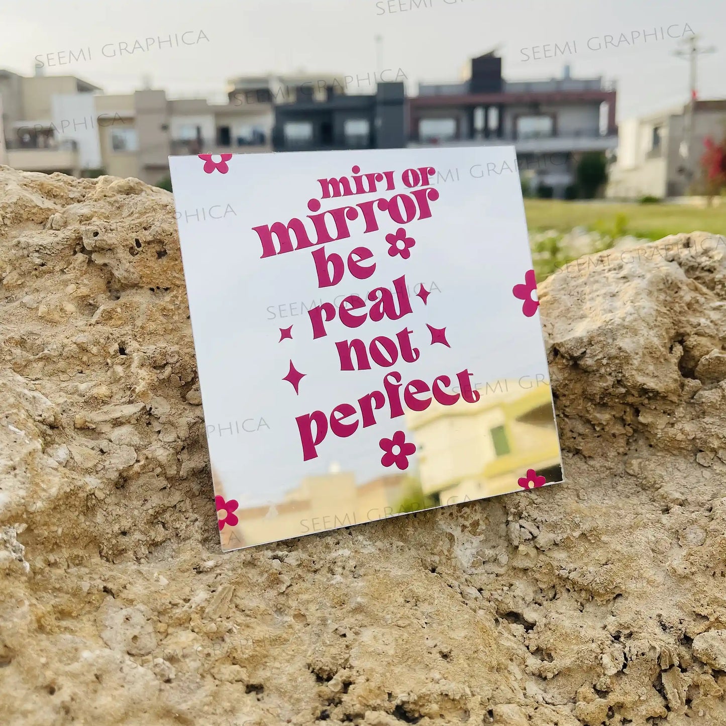 Mirror Mirror be real..Square Mirror