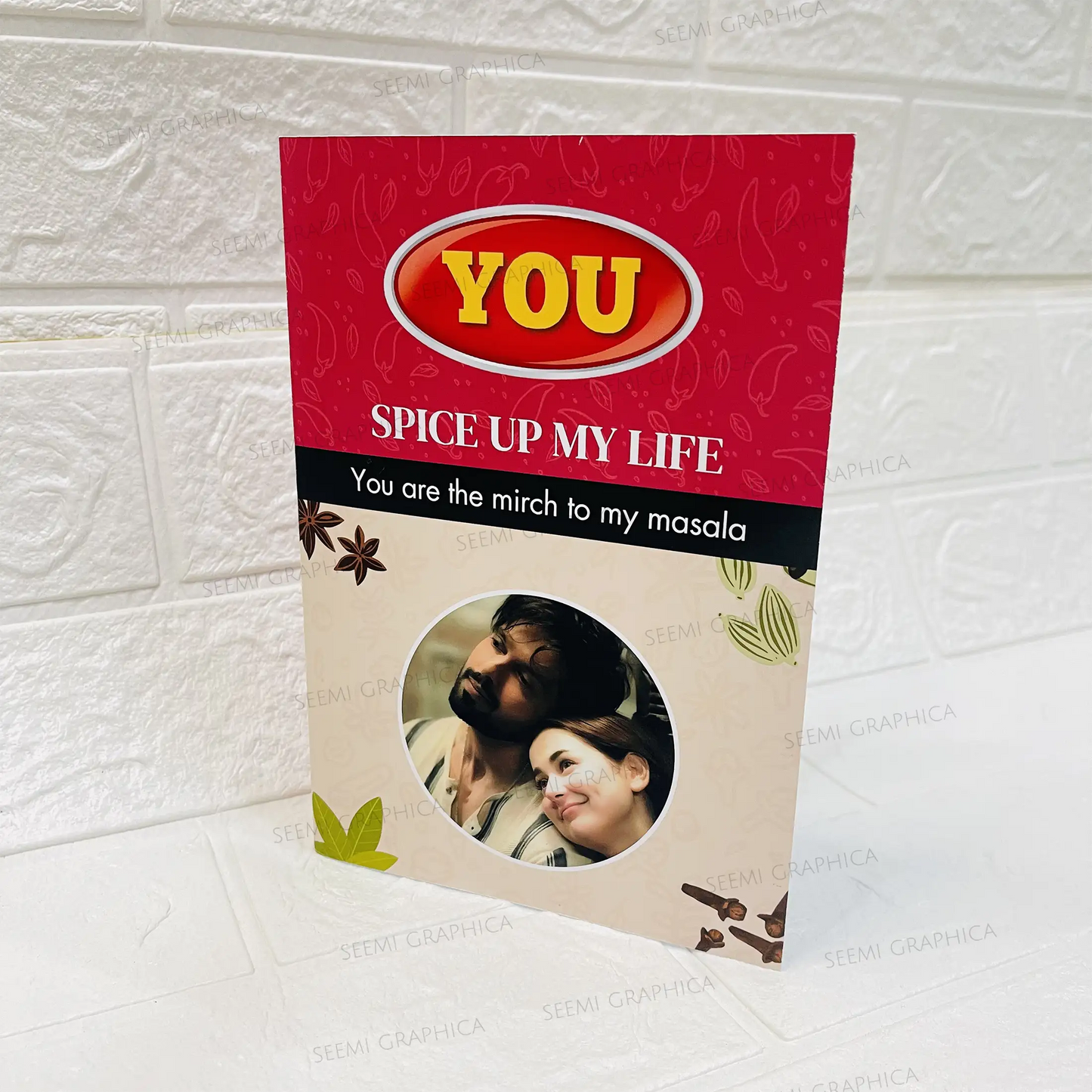 Desi Masala Recipe Greeting Card – Cute Pakistani Spices Greeting