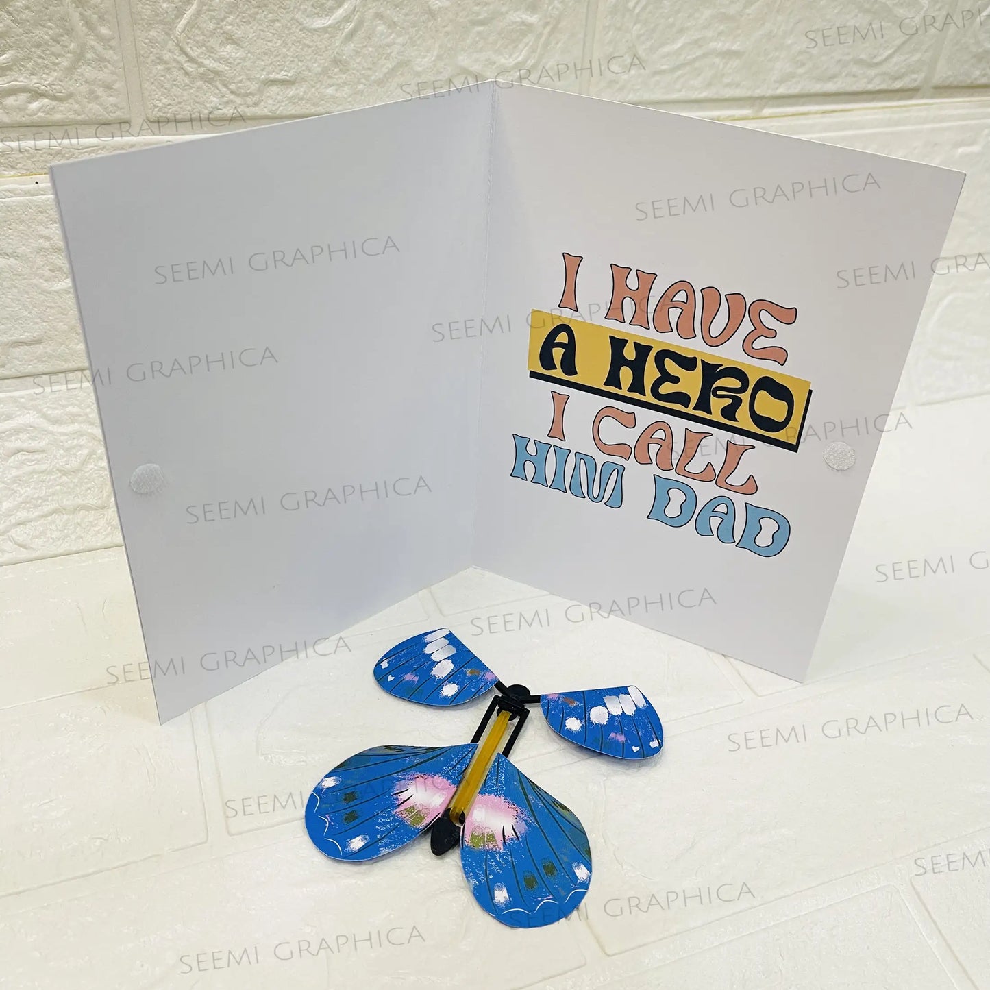 Father's Day Butterfly Card
