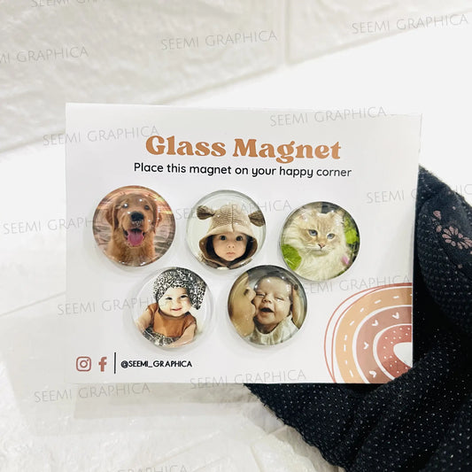 Handmade Glass Magnet